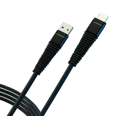 Obrázek produktu pro Kabel USB-C pro rychlé nabíjení iPhonu - 3M černý nylonový kabel