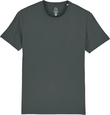 Produktbild von T-Shirt uni aus 100% Biobaumwolle fair produziert der Marke GRADNETZ