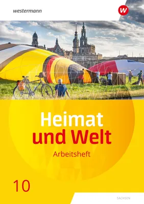Produktbild von Heimat und Welt 10. Arbeitsheft. Sachsen
