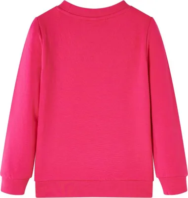 Image de vidaXL Sweatshirt pour enfants rose vif 116