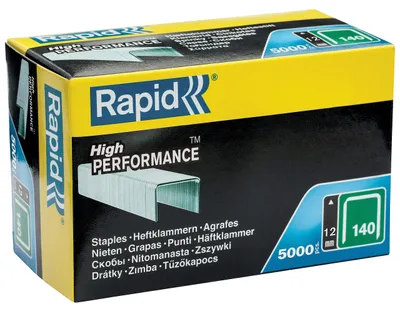 Immagine prodotto di Graffette RAPID 140, 12 mm, graffette per cucitrici, confezione. 5000 pezzi.
