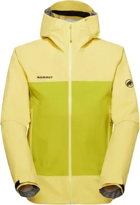 Produktbild von Crag HS Hooded Jacket Men - leichte Hardshell für anspruchsvolle Bergtouren - Mammut, Farbe:holunder-acacia, Größe:XXL