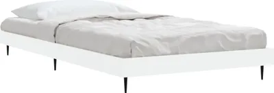 Produktbild von "im Sonderangebot"Bettgestell - CLORIS - Einzelbett - Weiß 90x200 cm - Einfache Montage -  Holzwerkstoff - DEMöbel4560355