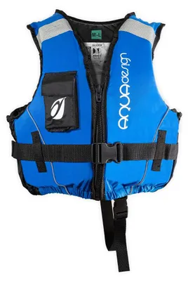 Immagine prodotto di Giubbotto di salvataggio Aquadesign Slider con tasca, blu, taglia M/L