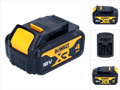 Produktbild von DeWalt DCB 182 Akkupack 18 V 4,0 Ah / 4000 mAh XR Li-Ion Akku - mit Ladestandanzeige