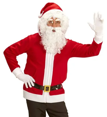 Produktbild von Weihnachtsmann Jacke mit Kapuze XL