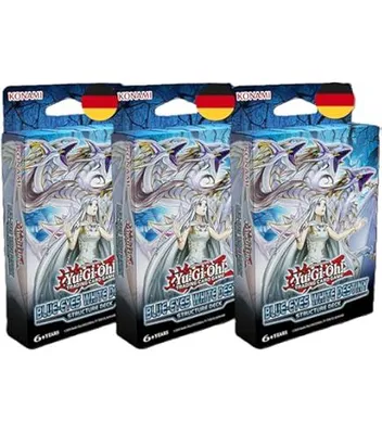 Produktbild von Structure Deck Blue Eyes White Destiny Unlimitiert