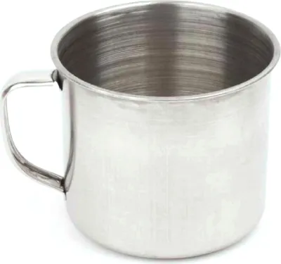 Produktbild von Edelstahlbecher 160ml ¤7cm mit Henkel