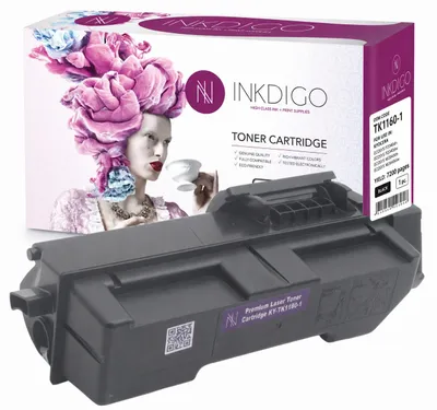 Produktbild von Inkdigo Toner TK1160 für Kyocera ECOSYS P2040DN, P2040DW – Schwarz, 7200 Seiten,, KI-generiertes Bild