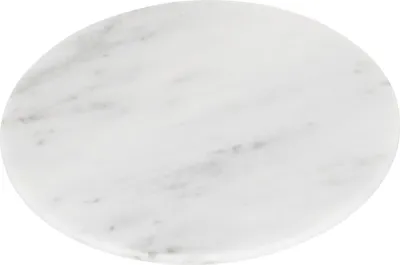 Produktbild von Argon Ta Rundes Marmor-Schneidebrett – 30 cm – Weiß