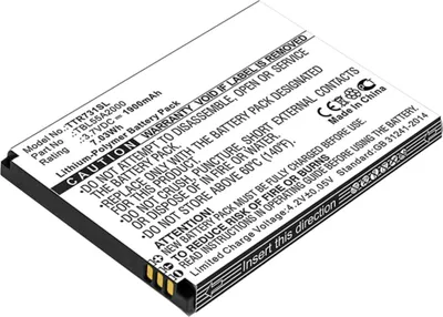 Produktbild von CELLONIC Akku für Router & mobile Hotspots Kompatibel mit TP-Link M7350 Version 3.2, M7350 Version 4.0, TBL55A2000 - (1900mAh, 3.7V)