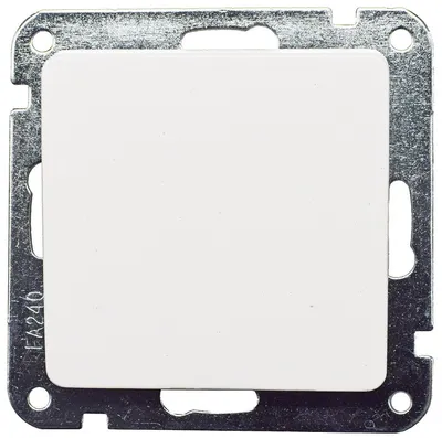 Produktbild von ChiliTec 22773 MILOS Wechsel-Schalter, UP, weiß matt 250V/ 10A, OHNE Rahmen, Steckanschluss