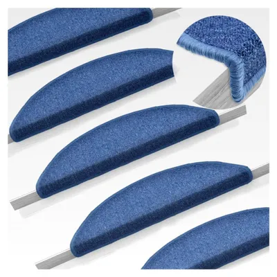 Produktbild von Stufenmatten 10 Stück 56x17x3cm blau