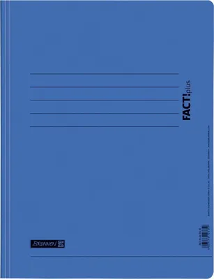 Produktbild von Spiralhefter Fact!plus blau Packung mit 25 Stück