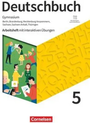 Produktbild von Deutschbuch Gymnasium 5. Schuljahr - Berlin, Brandenburg, Mecklenburg-Vorpommern, Sachsen, Sachsen-Anhalt und Thüringen - Arbeitsheft mit interaktiven Übungen auf scook.de - Neue Ausgabe