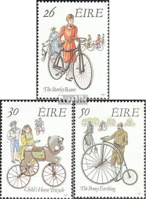 Produktbild von Briefmarken Irland 1991 Mi 746-748 (kompl.Ausg.) postfrisch Fahrräder