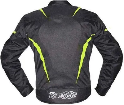 Produktbild von Famanu Motorjacke für Herren - Sportlich, wasserfest, verstellbar, schwarz-weiß