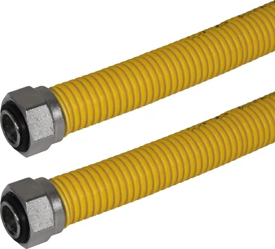 Produktbild von Scanpart biegsames Gasrohr aus Edelstahl mit GASTEC QA-Qualitätszeichen 60 cm