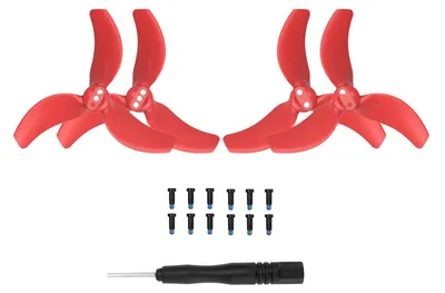 Obrázek produktu pro Pro DJI Avata 2 Drone 2x Sunnylife Barevná 3listá náhradní vrtule Red