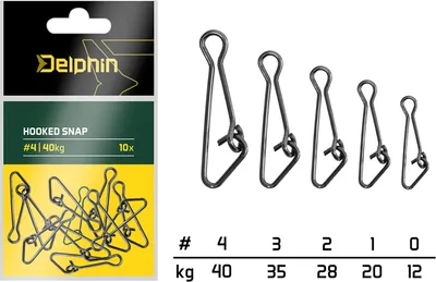 Obrázek produktu pro Hooked snap / 10 ks #3/35kg