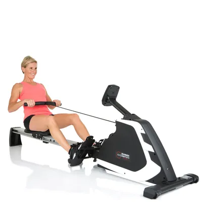Zdjęcie produktu dla HAMMER Cobra XTR Plus, Magnetyczny, 120 kg, Pasek klinowy, Kalorie, Postęp, Tempo wiosłowania (SPM), Czas, LCD, 550 mm