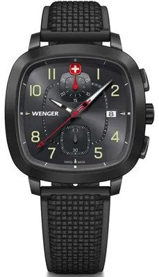 Produktbild von Wenger 01.1933.114 Herrenuhr Vintage Sport Chronograph 40mm 5ATM