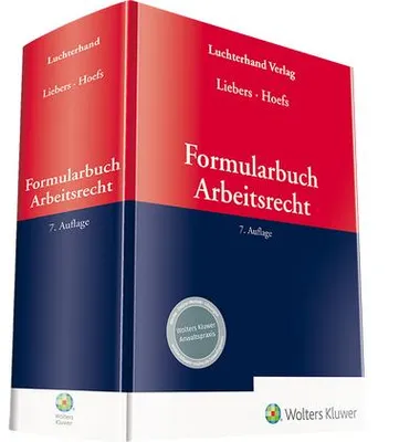 Zdjęcie produktu dla Formularbuch Arbeitsrecht