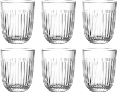 Image de La Rochère Ouessant Verre/gobelet 290ml H:9,5cm Ø8cm, clair (6 pièces)