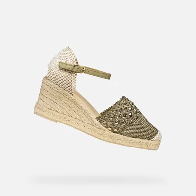 Produktbild von Geox Grüne Damensandalen Gelsa Low 38