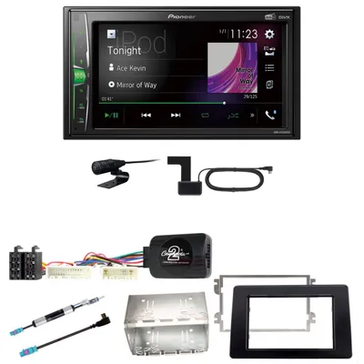 Produktbild von Pioneer DMH-A3300DAB USB DAB+ MP3 Autoradio Einbauset für Opel Movano ab 2019