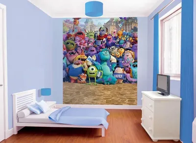 Obrázok produktu pre Walltastic fototapety Disney Monsters University