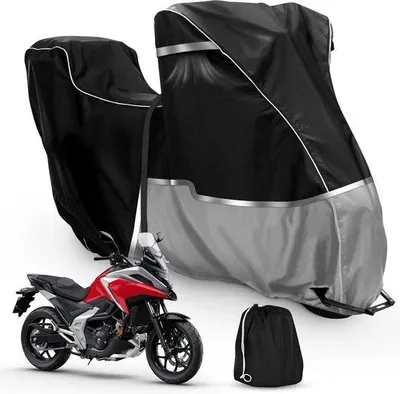Productafbeelding van Motorkap voor Honda CRF1100L Africa Twin - waterdicht - winterbestendig - gemaakt van 420D Oxford-materiaal