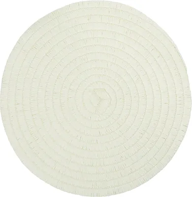 Produktbild von Pichler Tischset uni Tischset rund 12er Set 0 x 38 cm WAVE Kreis ivory