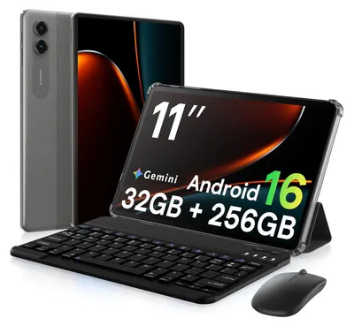 Produktbild von Tablet 11 Zoll Android 16 mit Tastatur 32GB+256GB 2TB 90Hz 8000mAh