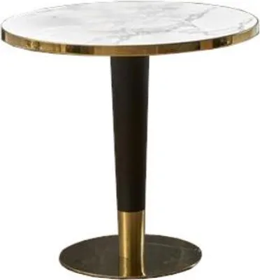 Produktbild von Morata runder Metalltisch, Ø 79 cm, 74 cm hoch, für 4 Personen, mit 1 Bein