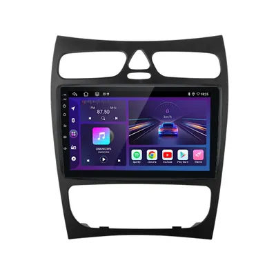 Produktbild von 9"Android13 carplay 6+128G 8kern Autoradio GPS Navi DAB+ WiFi 4G BT Für Mercedes Benz CLK W209 SWC WIFI BT