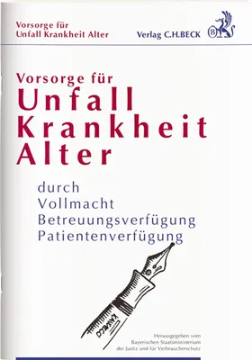 Immagine prodotto di Vorsorge für Unfall, Krankheit, Alter