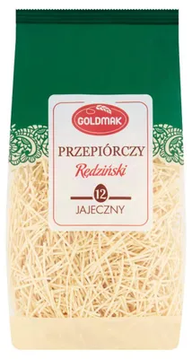 Produktbild von Goldmak Rędziński Fadennudeln mit 12 Wachteleiern 250 g
