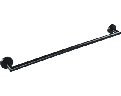 Obrázek produktu pro X-ROUND BLACK věšák na ručníky 600x65mm, černý