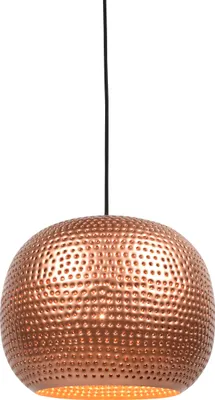 Produktbild von Hängelampe Spike Kugel Ø27cm Kupfer