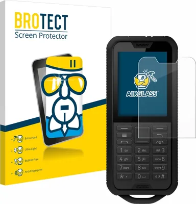 Produktbild von BROTECT Schutzglas für Nokia 800 Tough Schutzfolie Panzer Folie Glas Display Schutz klar