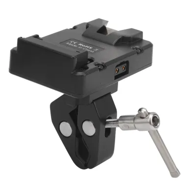 Imagen del producto de Placa para batería V-Lock, soporte para batería V-Lock, adaptador para batería V-Lock, placa para batería con salida D-Tap, placa para batería de cámara, placa para batería con montaje V