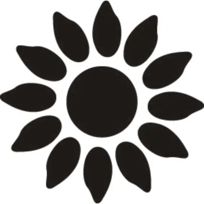 Produktbild von HEYDA 203687530 Motivstanzer groß Sonnenblume