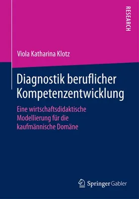 Produktbild von Diagnostik beruflicher Kompetenzentwicklung