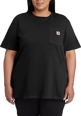 Produktbild von CARHARTT Workw Pocket S/S T-Shirt Schwarz XL - 103067BLACK-L