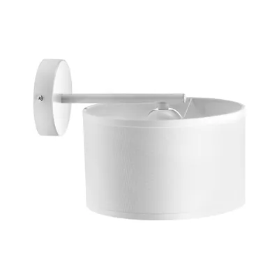 Image de Applique murale ADVITI Rollo AD-LD-6341WE27T, E27, 1 x 60 W, blanche