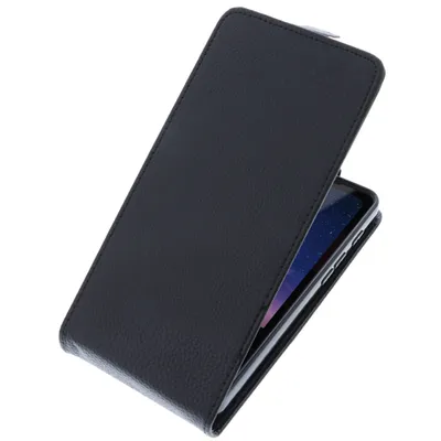 Produktbild von foto-kontor Tasche kompatibel mit CAT S75 Schutzhülle schwarz Smartphone Flipstyle Schutz Hülle Handyhülle Case Flip Cover Handytasche Klapphülle Schutztasche