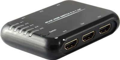 Immagine prodotto di Equip 332722 Equip Switch 5-fach HDMI 1.4 DVI1.0 CTS 1.4 3D 4Kx2K schwa