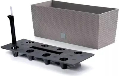 Obrázek produktu pro NABBI Samozavlažovací plastový květináč DRTC500 50 cm - mocca