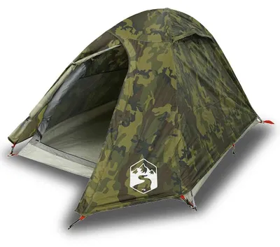 Immagine prodotto di vidaXL Tenda da campeggio a cupola 2 persone Modello mimetico Impermeabile